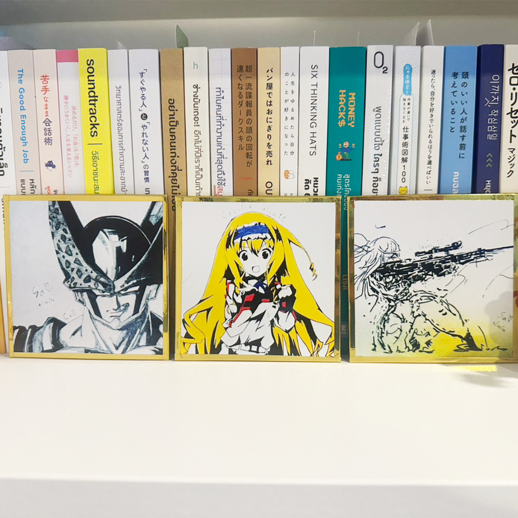 รับทำชิกิชิภาพวาด Fanart ขนาด 17.5×17.5 / 15×15/ 12×12 / 10×10 เซนติเมตร ราคา ถูกที่สุด ดีลบีเคเค แกลเลอรีภาพที่ 5