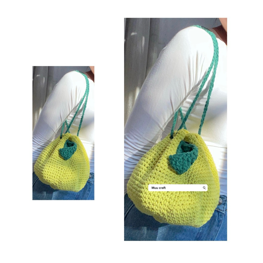 กระเป๋าเลม่อน น่ารักมาก🍋 |  muu craft