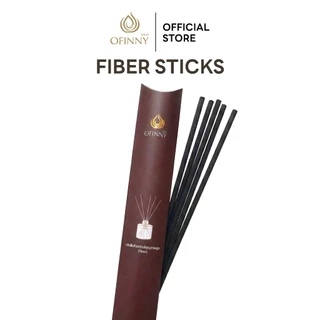 Ofinny ก้านไม้ไฟเบอร์ใยสังเคราะห์คุณภาพสูง Fiber เกรดพรีเมี่ยม ดูดซับและกระจ่ายกลิ่นได้ดีกว่าก้านทั่วไป ก้านไม้