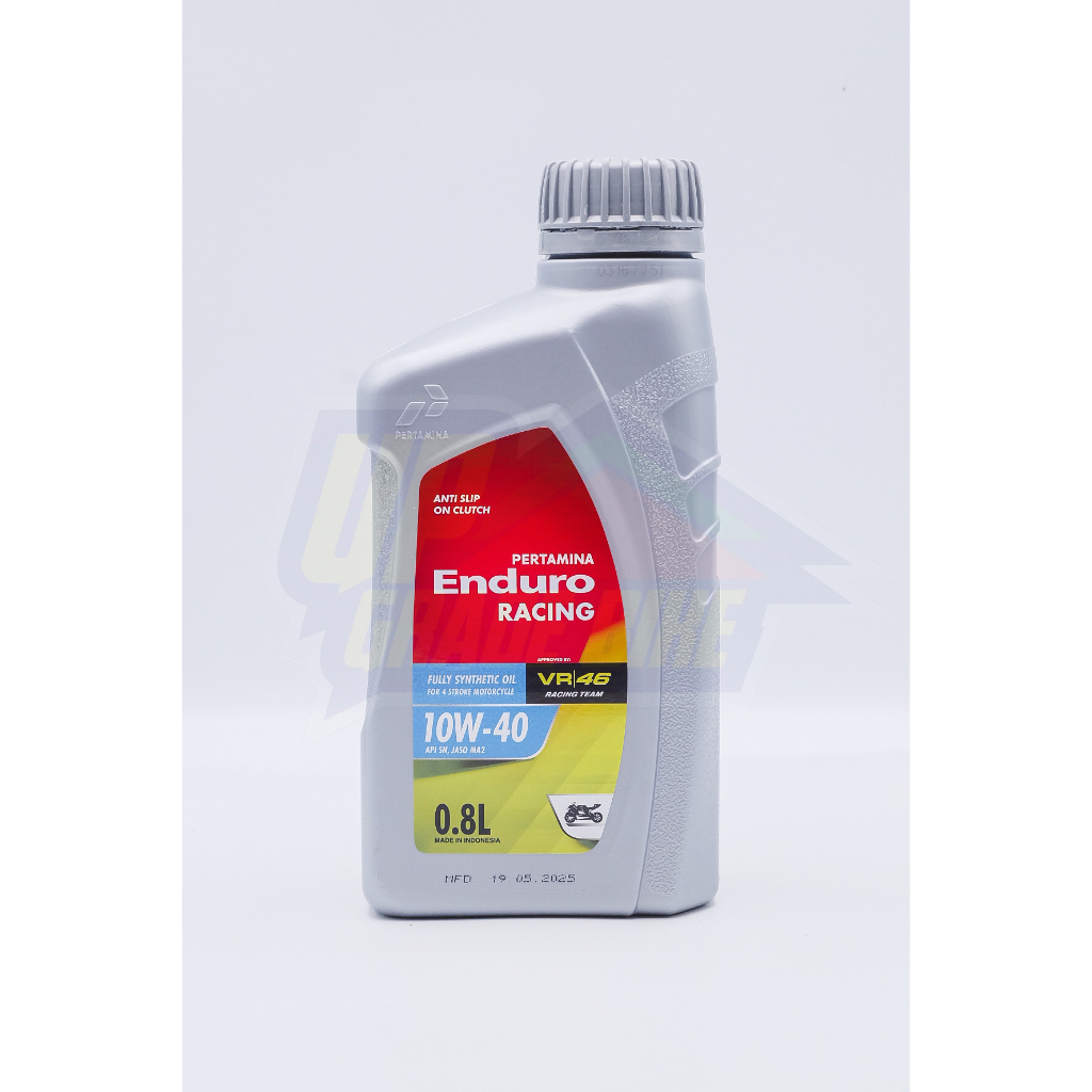 น้ำมันเครื่อง ENDURO 4T RACING 10W40 (MA2) ขนาด 0.8L ลิตรละ 250฿