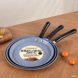 กระทะ ไม่ติดกระทะ เคลือบหินอ่อน ทำแพนเค้ก สะดวกสบาย ทำอาหารได้ลื่น ไม่ติดกระทะ
