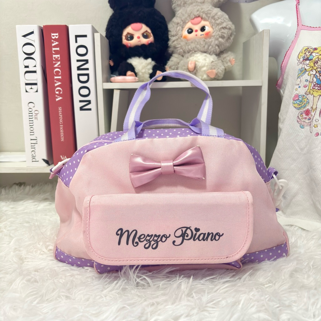 𝜗𝜚 mezzo piano bag — กระเป๋าสะพายข้าง cross body ป้าย mezzo piano 𓂃⋆｡