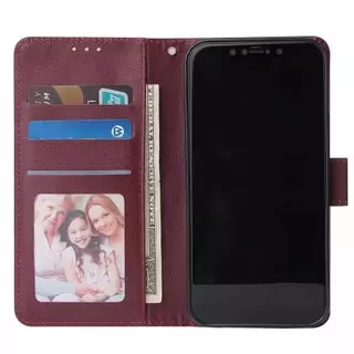 เคสฝาพับล็อค สำหรับ Samsung S26 S26Plus S26Ultra S21 S21FE S22 S23 S23Plus S25 S25 S25Ultra ใส่บัตร แถมสาย ตั้งได้ BOSS