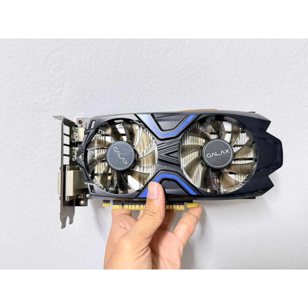 gtx1650,1050ti 4gbถ่ายจากภาพจริง ไม่ต้องต่อไฟเพิ่ม มีแต่ตัวไม่มีกล่อง