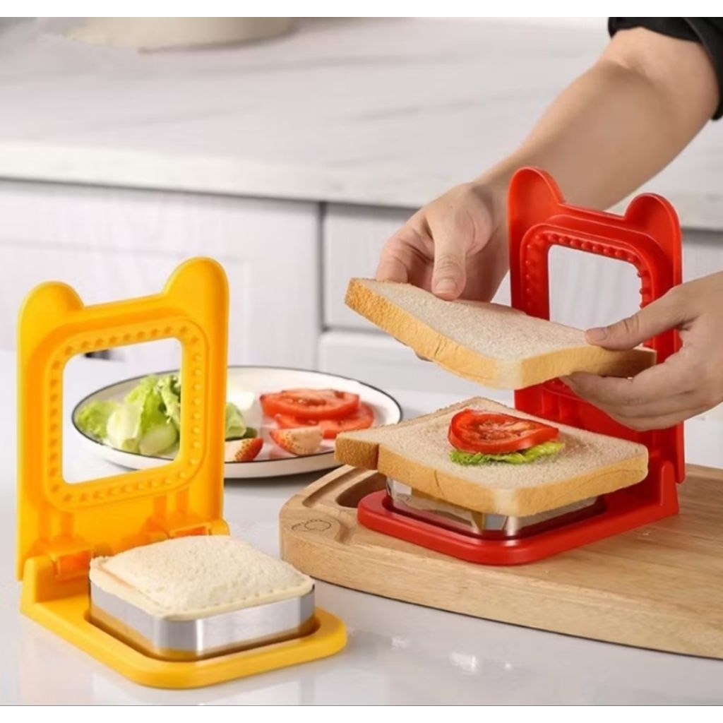 พร้อมส่งจากไทย💕 เครื่องตัดแซนด์วิช ขนมปัง รูปต่างๆ – Sandwich Cutter Pocket Bread Making Tool