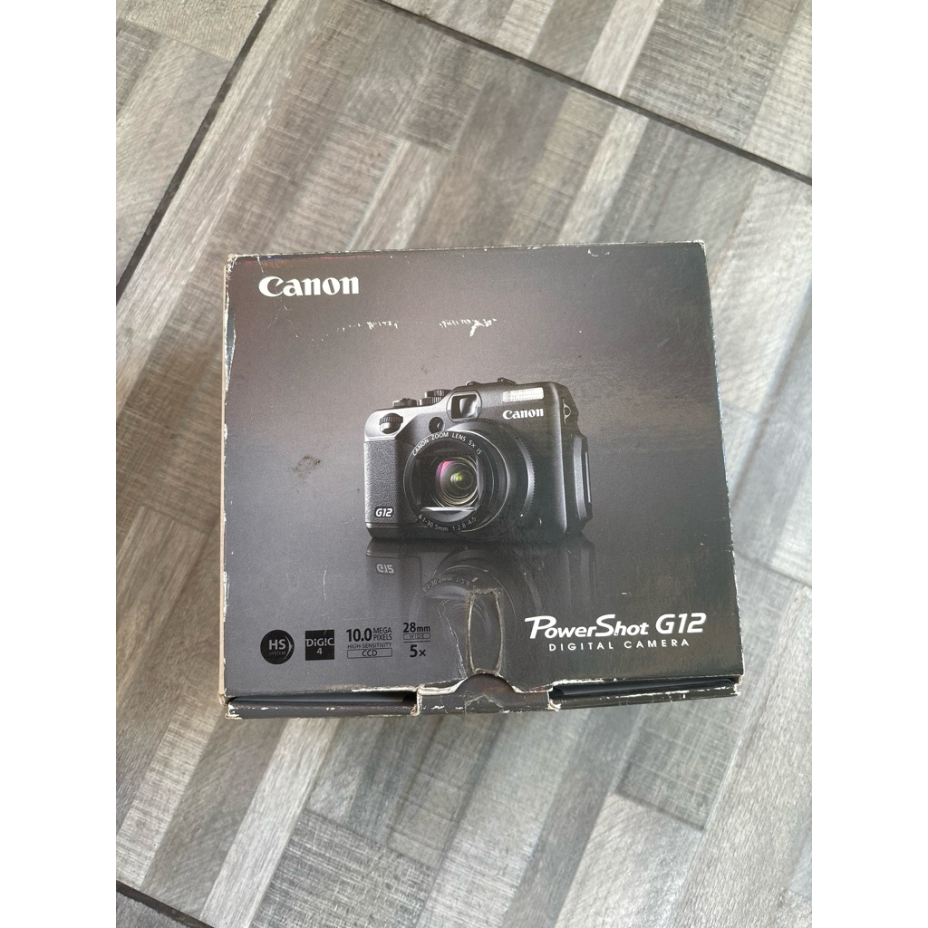 กล่องเปล่า box only canon G12