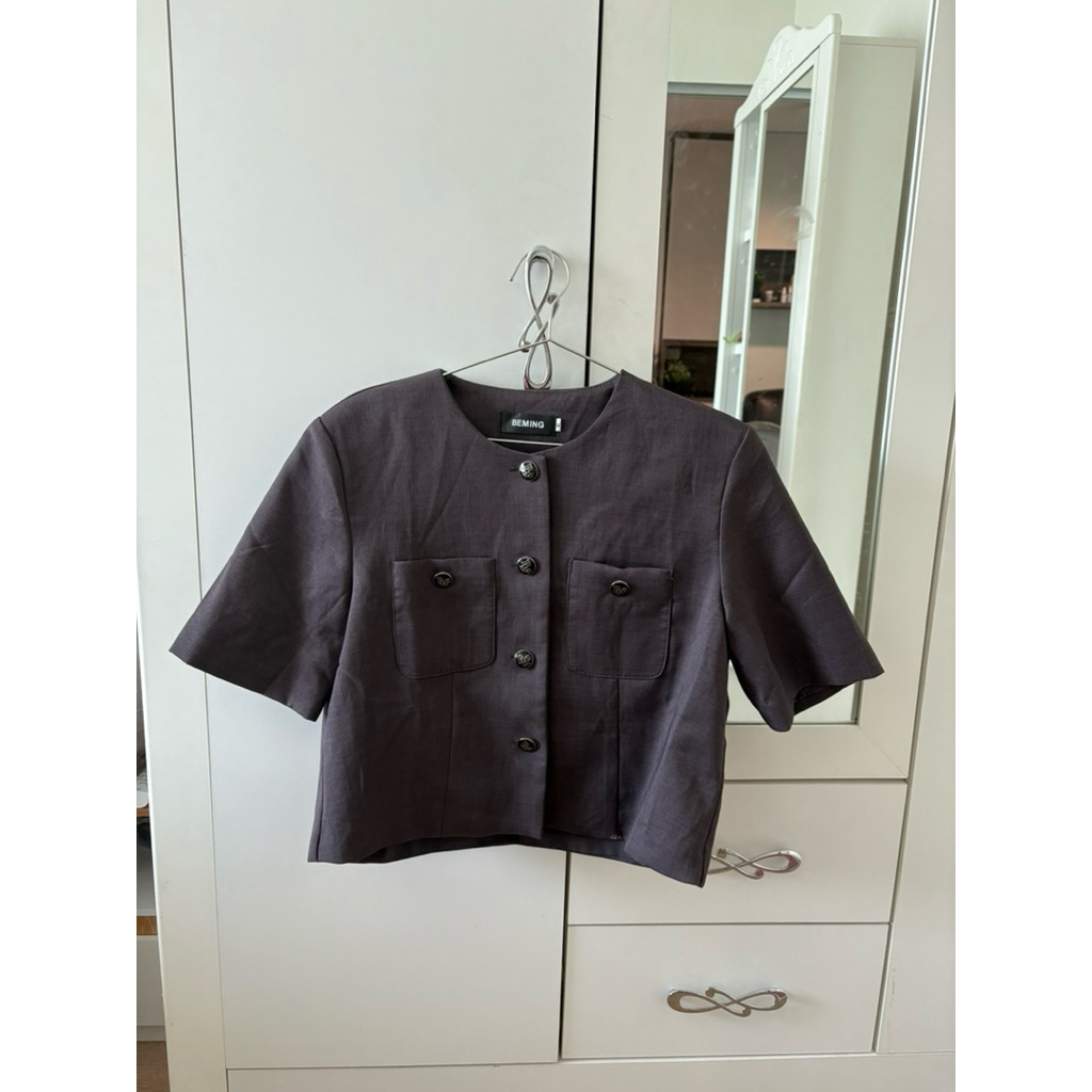 เสื้อ beming สีม่วงเข้ม