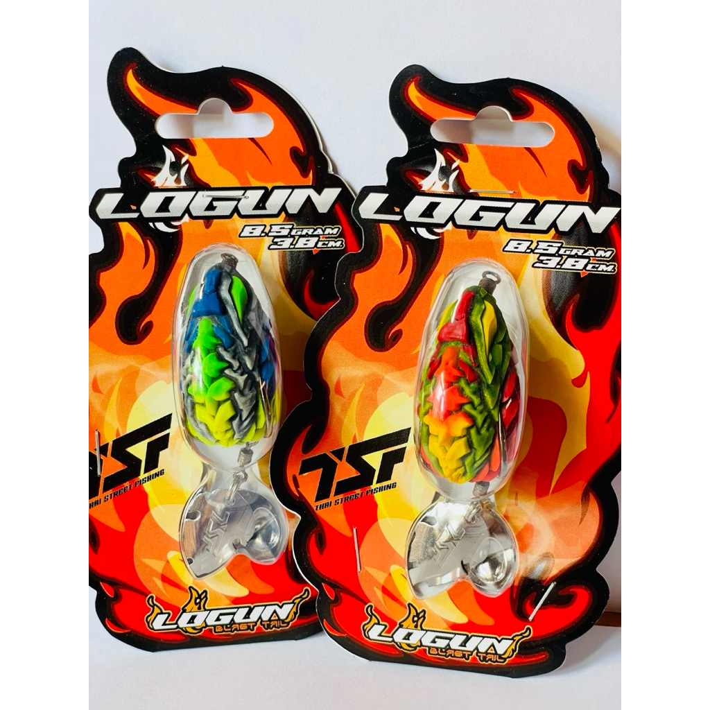 New กบยางโลกันต์ LOGUN MARK 2 ขนาด 3.8cm/8.5g เบ็ด 1/O จากค่ายไทยสตรีท by น้าตุ้ม TSF