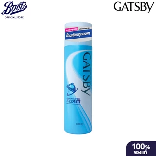 Gatsbyshave Foam 190G แกสบี้ เชฟวิ่ง โฟม 190ก.