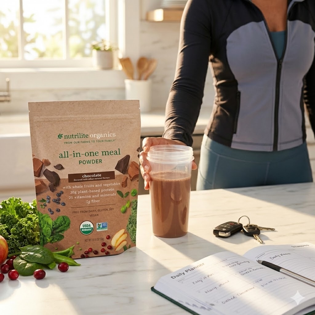 Nutrilite™ Organics All-in-One Meal Powder – Chocolate