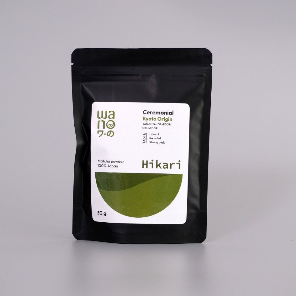 WANO Matcha Hikari วาโนะ มัทฉะ ผงมัทฉะเกรดพิธีการ แท้ 100% จากญี่ปุ่น ขนาด 30 กรัม