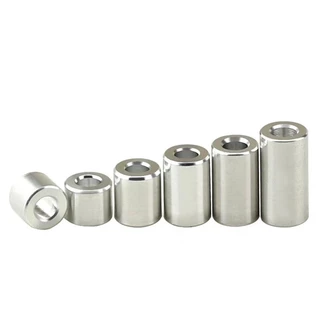 [CNC] แหวนรอง บูชรอง สแตนเลส 304 ขนาด M12 Ø20 mm. Stanless Steel 304 Round Spacer M12 Ø20 mm.
