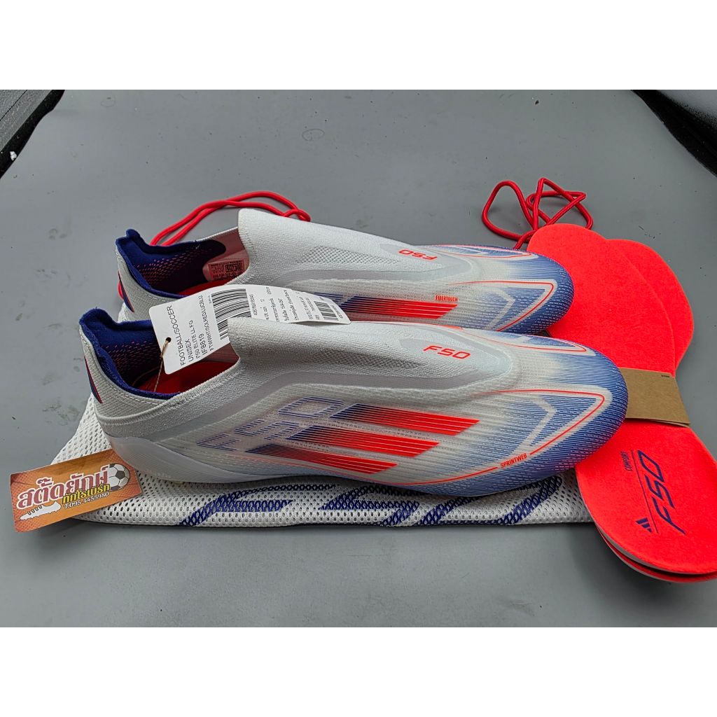 ADIDAS F50 ELITE LL FG ตัวท๊อป เมดอิน🇻🇳 ไซส์ 12.5/47/305 มือหนึ่งป้ายห้อย แค่ลองสวมมาครับยังไม่ผ่านก