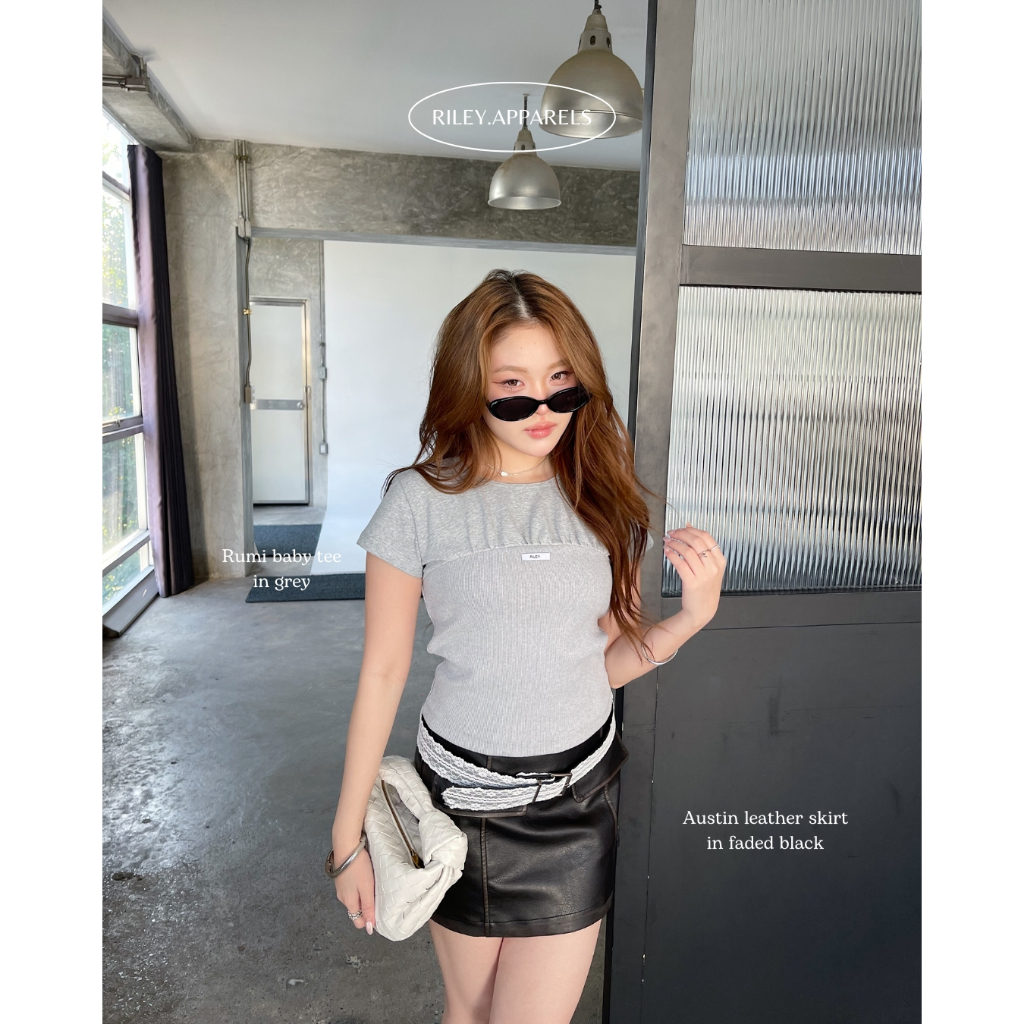 Riley.apparels - Rumi Baby Tee 9152 [ใช้โค้ด trendy ลด 25%] - รูปที่ 6