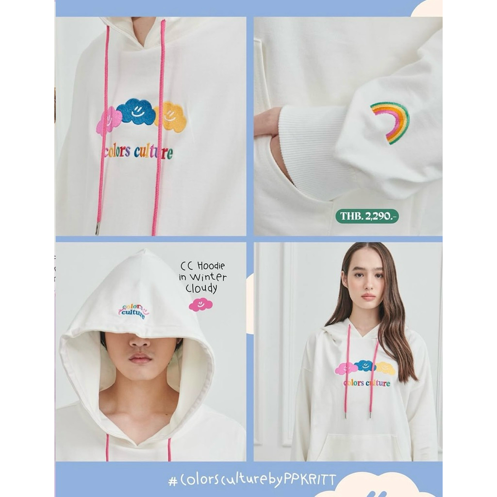 Color Culture CC Hoodie size L