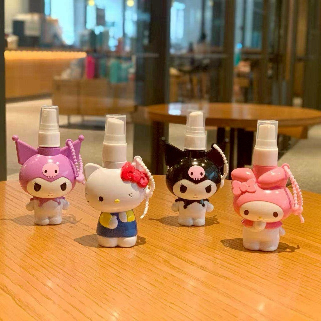 ขวดสเปรย์คิตตี้ Hello kitty โดเรม่อน ขวดสเปรย์ใส่แอลกอฮอล แบบพกพา ขนาดจุ 50 ml.