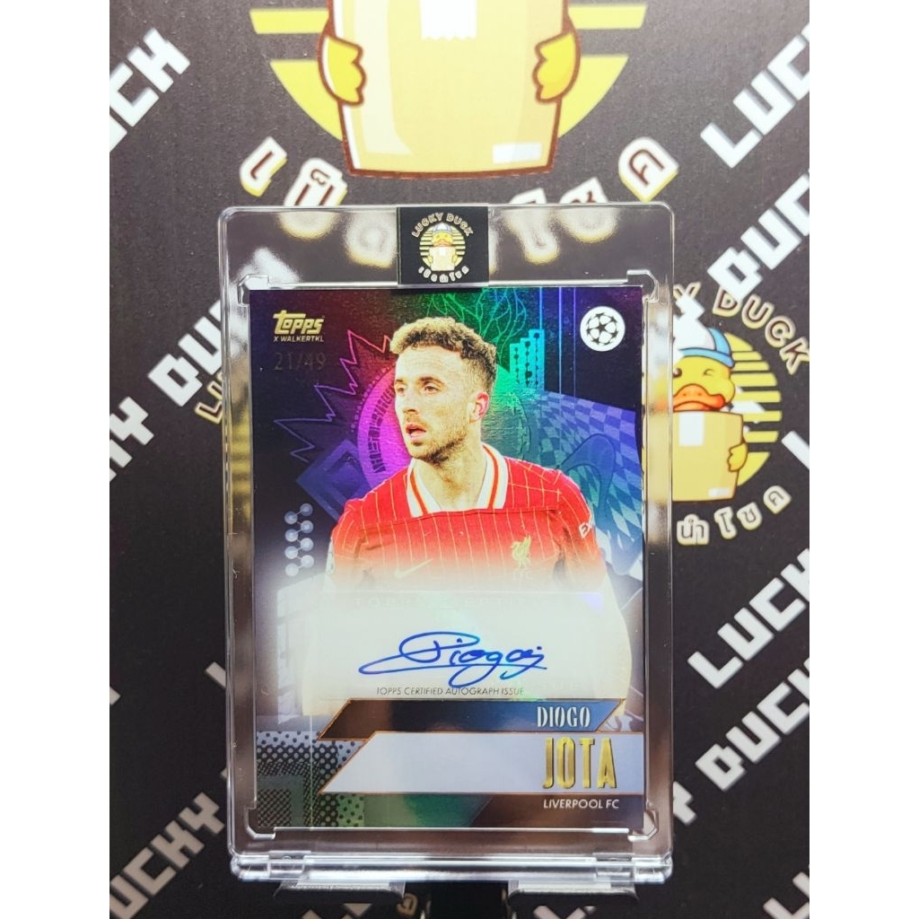 Topps Gold Diogo Jota Auto /49