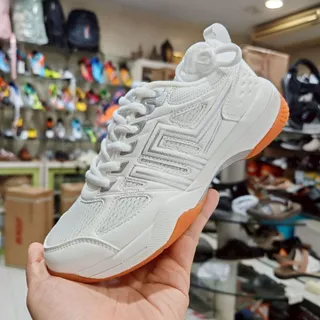 Baoji Badminton shoes รองเท้าแบดมินตันเด็ก SIZE 33-36 รุ่นBJK1054แบบผูกเชือก ของแท้ พร้อมส่ง
