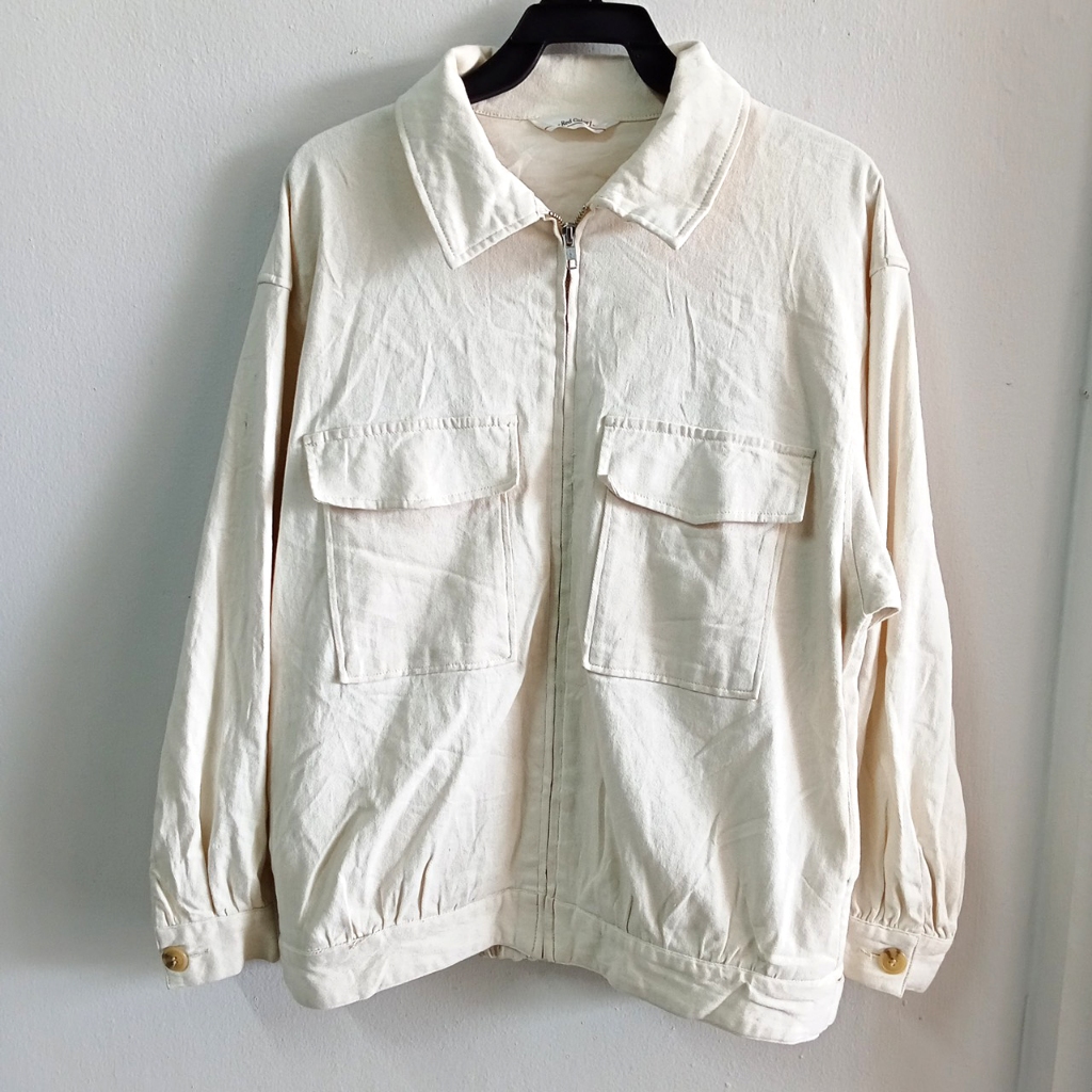 Red Color J Vintage Jacket