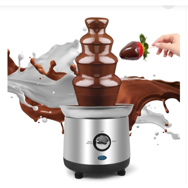 เครื่องทำช็อกโกแลตฟองดู 4 ชั้น รุ่น ZB-001E