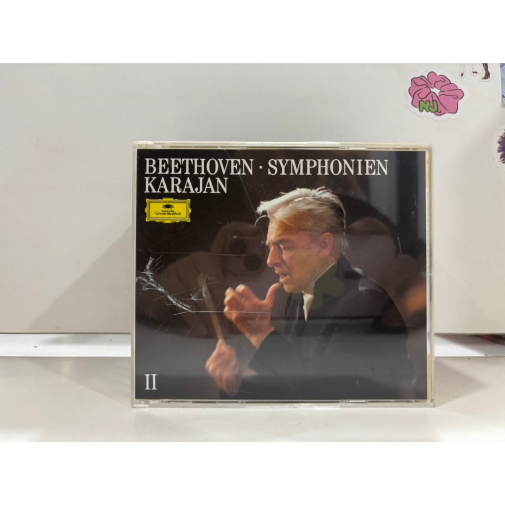 3 CD MUSIC  ซีดีเพลงสากล    BEETHOVEN: SYMPHONIEN NR. 5,6,8,9 429 080-256    (N3D83)