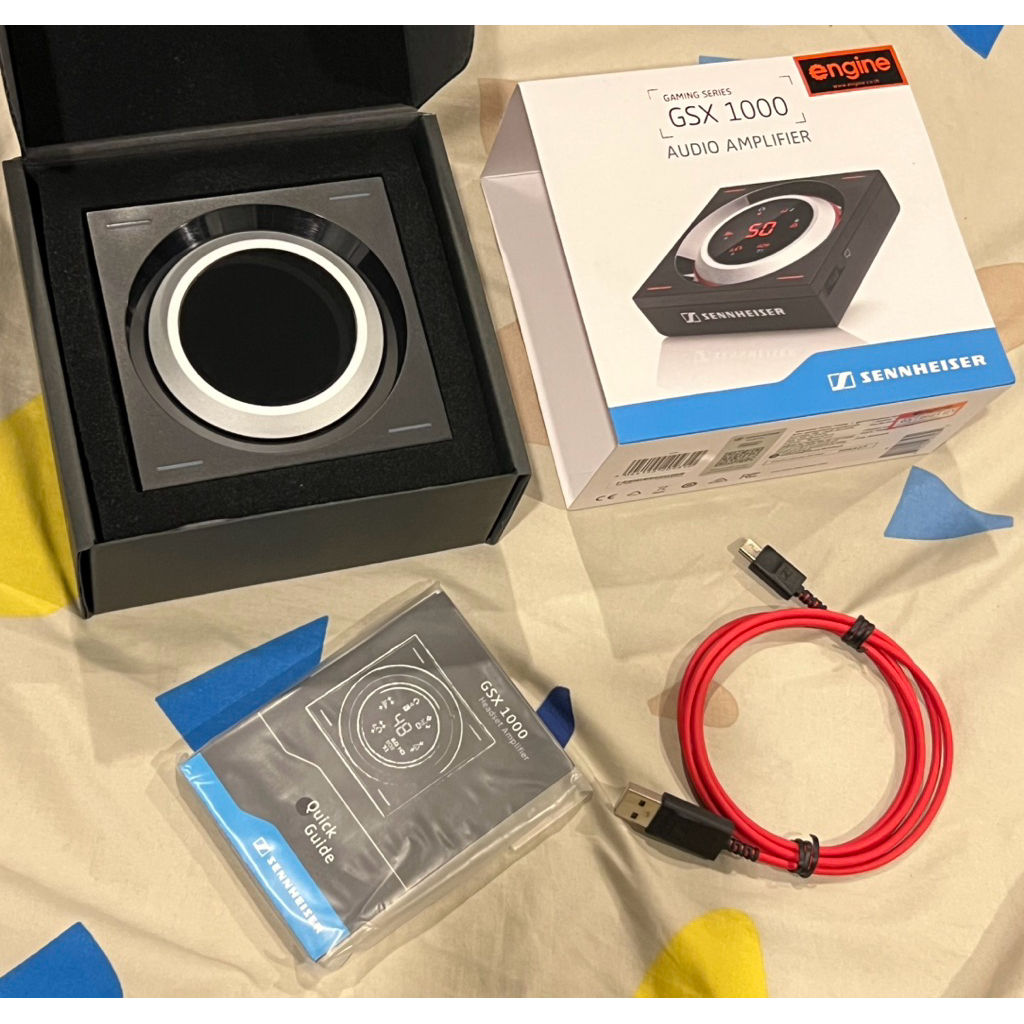 SOUND CARD (ซาวด์การ์ด) SENNHEISER GSX1000 7.1 และปรับ 2.0 ได้ด้วย SURROUND GAMING GEAR สภาพสวยใหม่ม