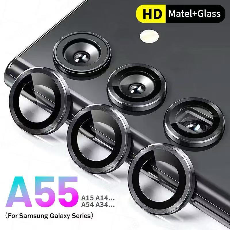 ฟิล์มกล้อง กระจก เลนส์กล้อง Samsung A37 A57 A06 A16 A05 A05S A25 A35 A55 A15 A34 A54 A14 A24 S23FE S24FE S25FE Flod7
