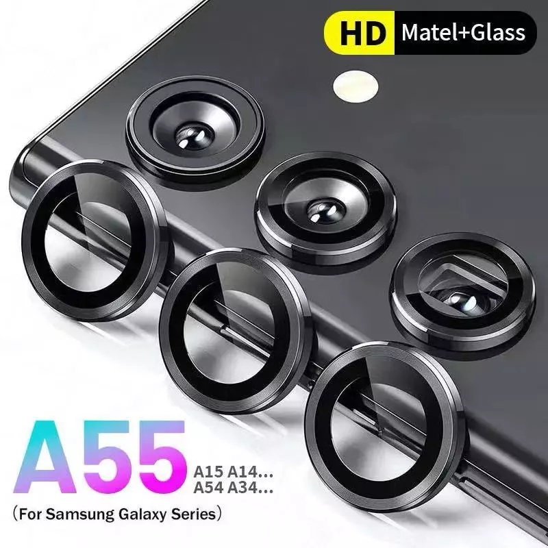 ฟิล์มกล้อง กระจก เลนส์กล้อง Samsung A37 A57 A06 A16 A05 A05S A25 A35 A55 A15 A34 A54 A14 A24 S23FE S24FE S25FE Flod7