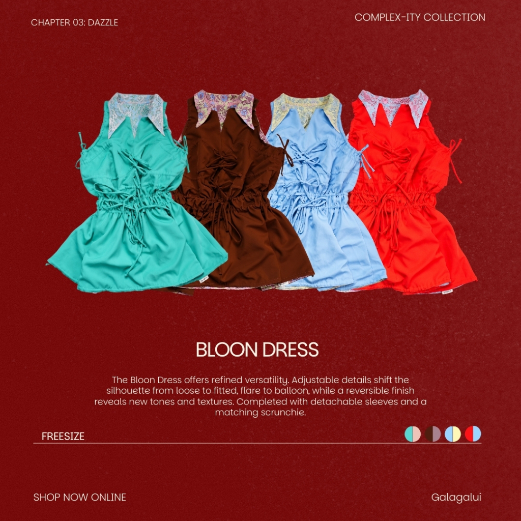 Galagalui Bloon Dress : Dazzle