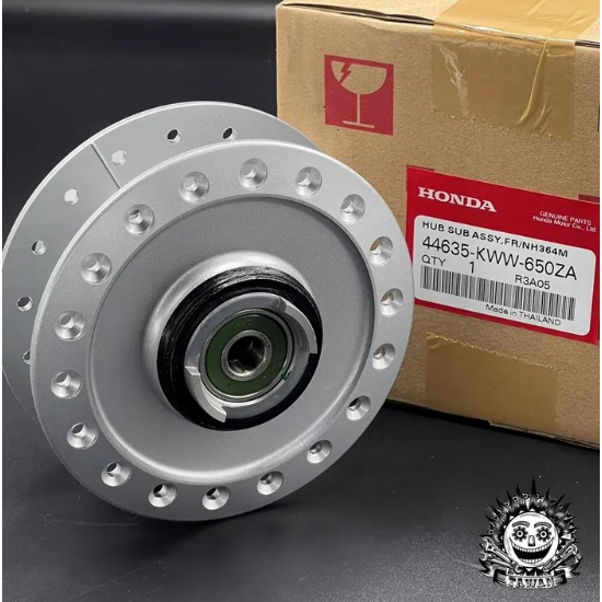 ดุมหน้า ดิสเบรค Honda W.110i (เวฟ 110i) ปี 2009-2022 แท้ เบิกศูนย์ Honda 44635-KWW-650ZA