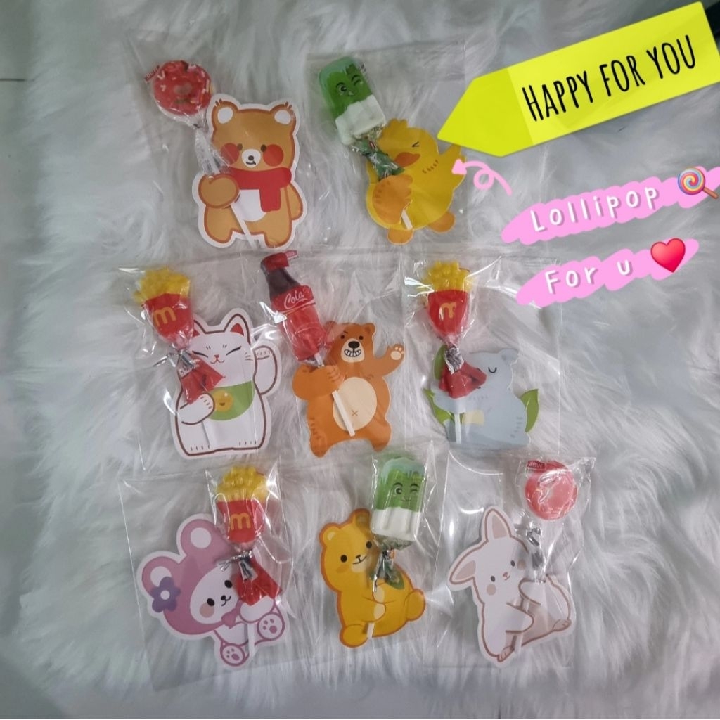 อมยิ้มของขวัญ อมยิ้มขอบคุณ Thank you Gift