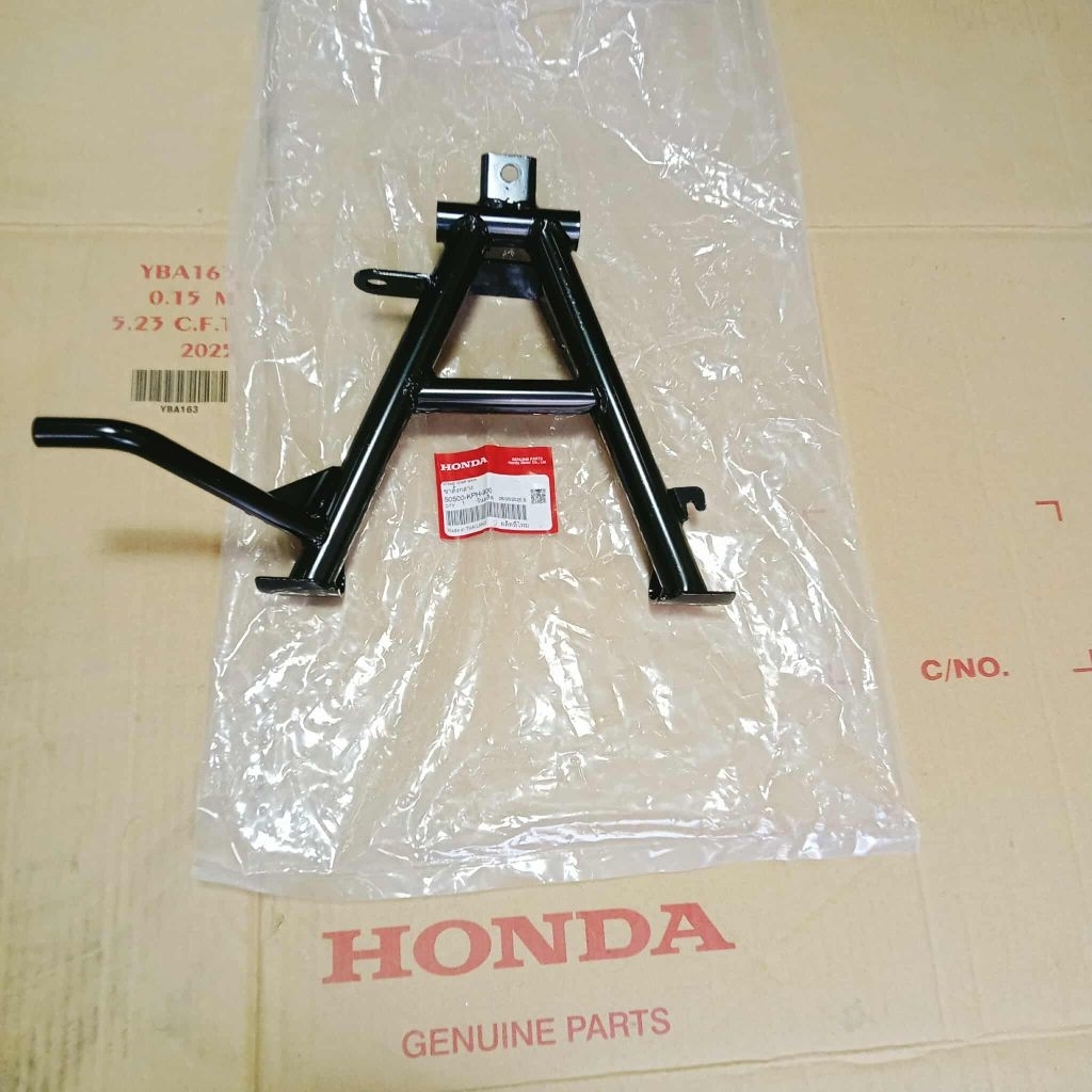 ขาตั้งคู่ ขาตั้งกลาง wave125 s/r wave125 บังลม wave 100 ยูบ็อค แท้ศูนย์ฮอนด้า100% 50500-kph-900