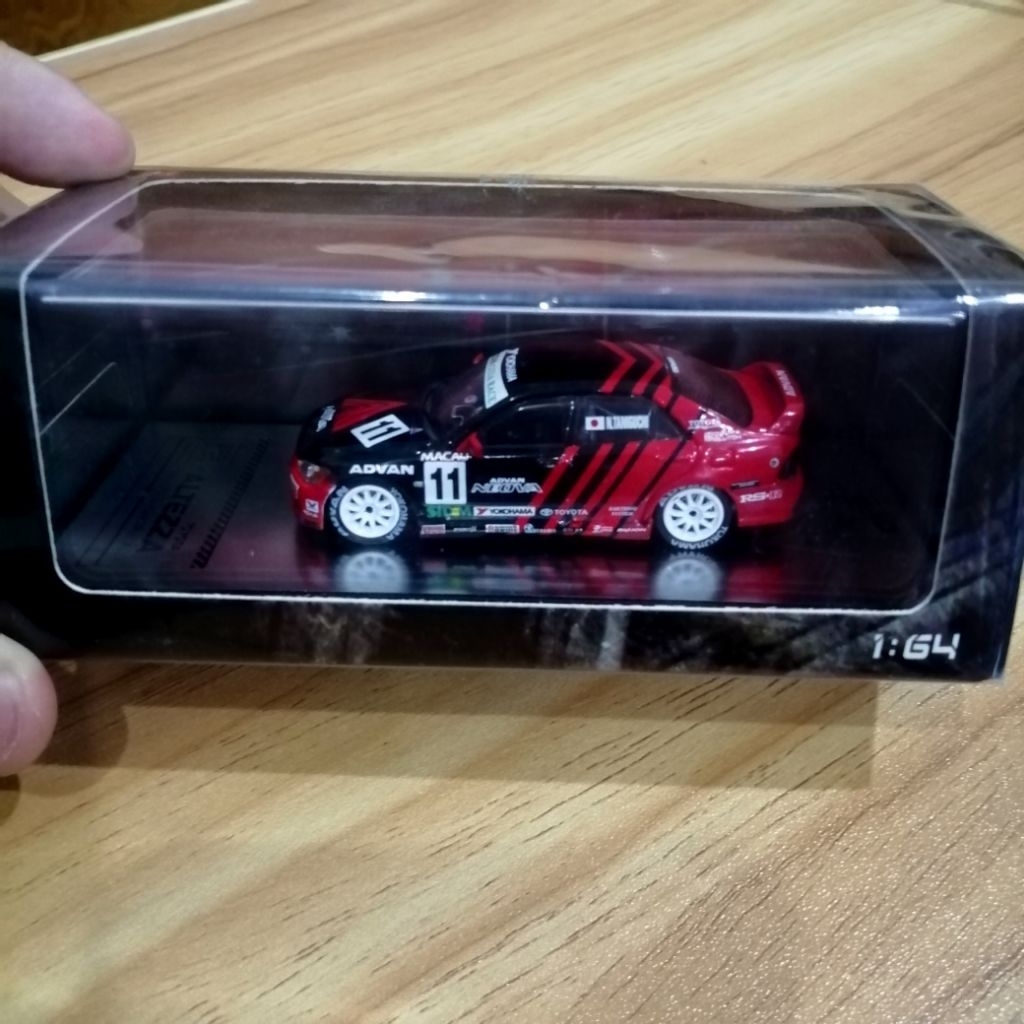 1/64​ Pop​ Race​ x Inno64​ Toyota​ Altezza​ Advan Macau Guia Race​ 2001 #11