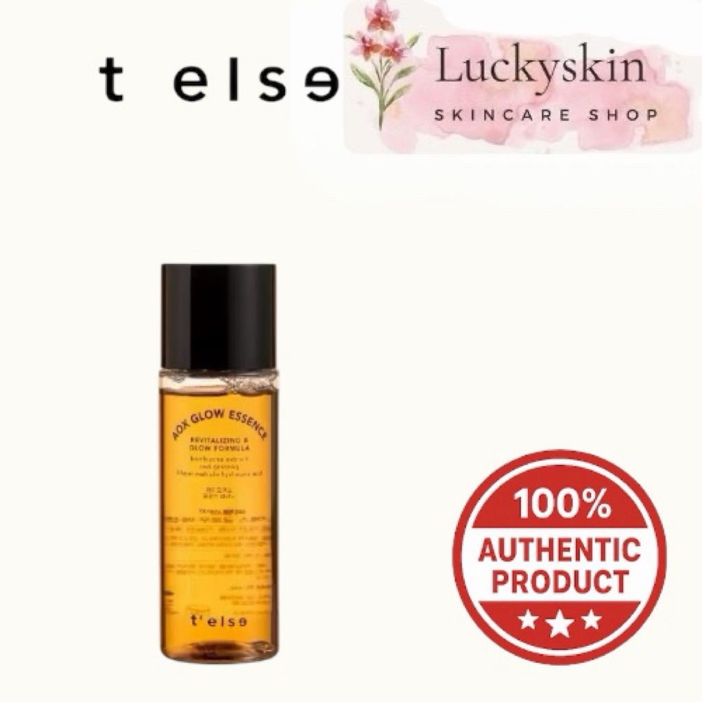 Code VDO & Live ลด 30 % พร้อมส่ง T'else Aox Glow Essence 100 ml น้ำตบเซรั่มคงความอ่อนเยาว์ ปรับผิวฉ่