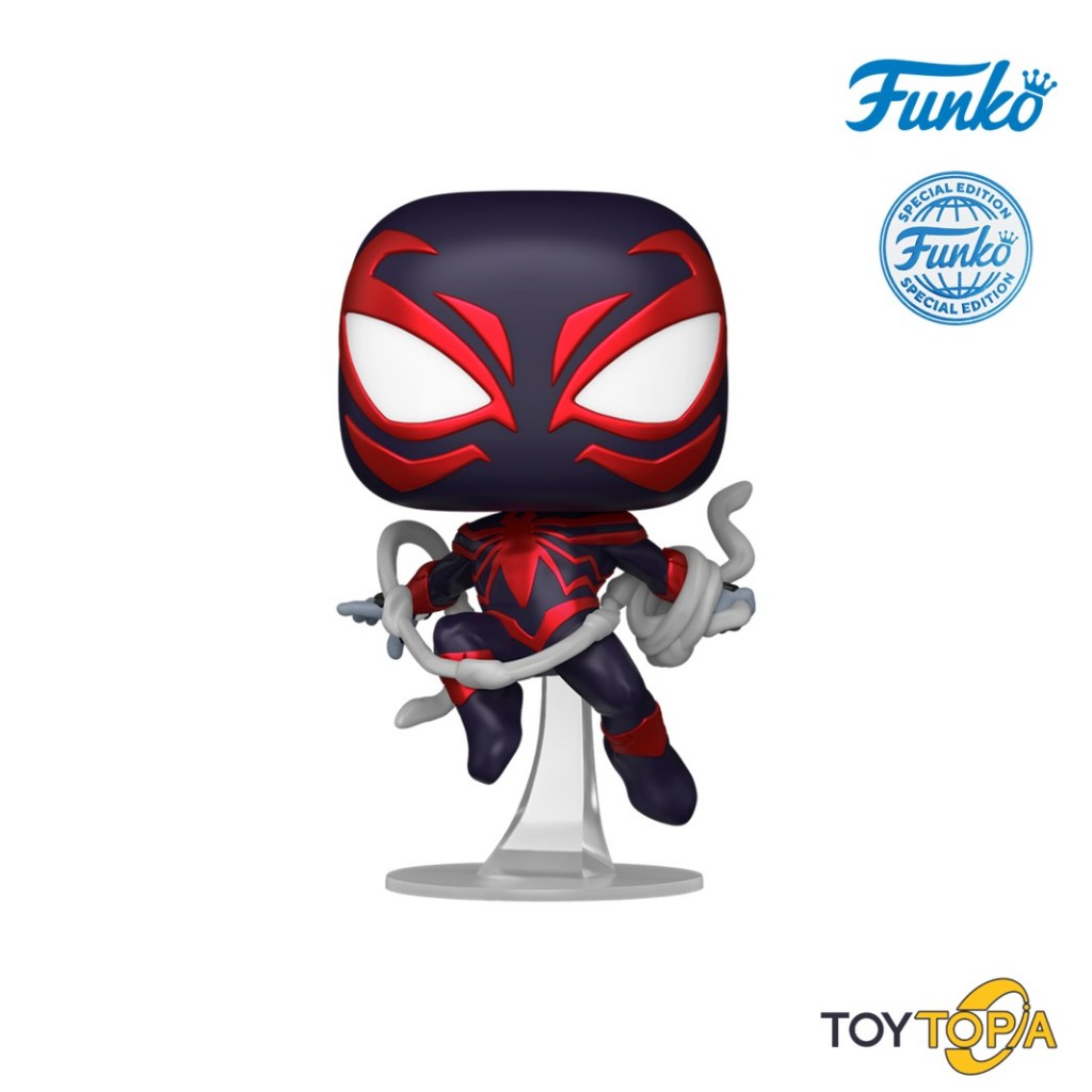 (88980) Miles Morales (Vibranium Suit)(1565)(Exclusive) POP! Marvel: SpiderMan by Funko