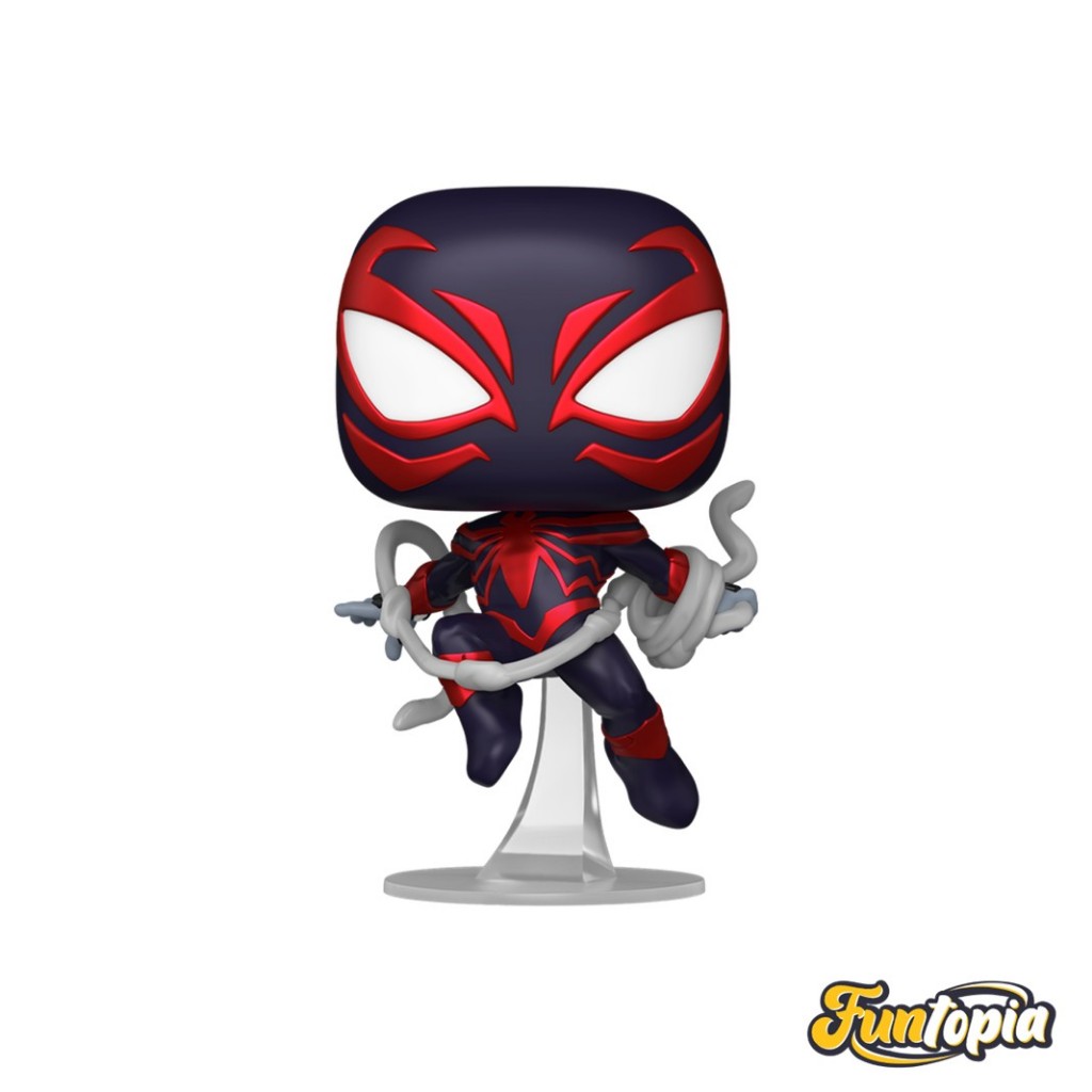 Funko POP! (88980) Miles Morales (Vibranium Suit)(1565)(Exclusive) POP! Marvel: SpiderMan by Funko