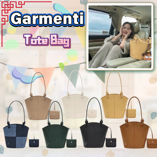 【สินค้าพร้อมส่ง】GARMENTI - DAILY TOTE BAG Garmenti official Bucket กระเป๋า กระเป๋าทรงถัง Shoulder Ba