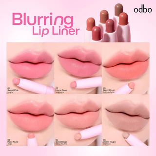 [ของแท้+พร้อมส่ง] ODBO Blurring Lip Liner โอดีบีโอ เบลอริ่ง ลิป ไลเนอร์ เขียนขอบปาก เบลนด์ขอบปาก