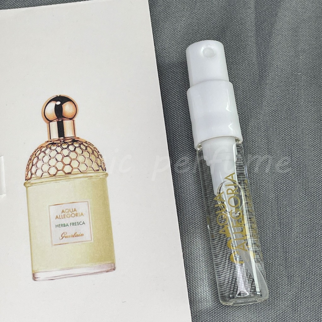 Guerlain Aqua Allegoria Herba Fresca, 1999 น้ำหอมขนาดเล็ก 2ML