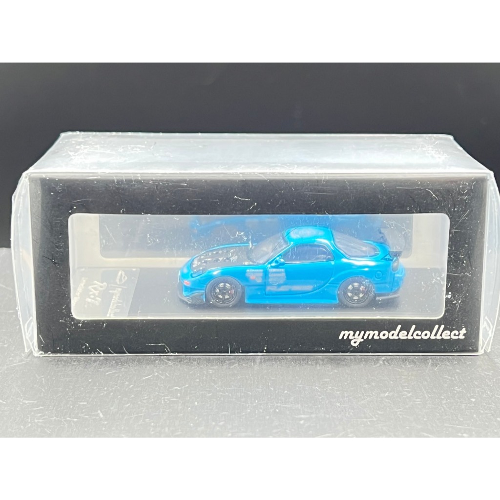 MC 1:64 Diecast
Mazda RX-7 Blue RE Amemiya Livery