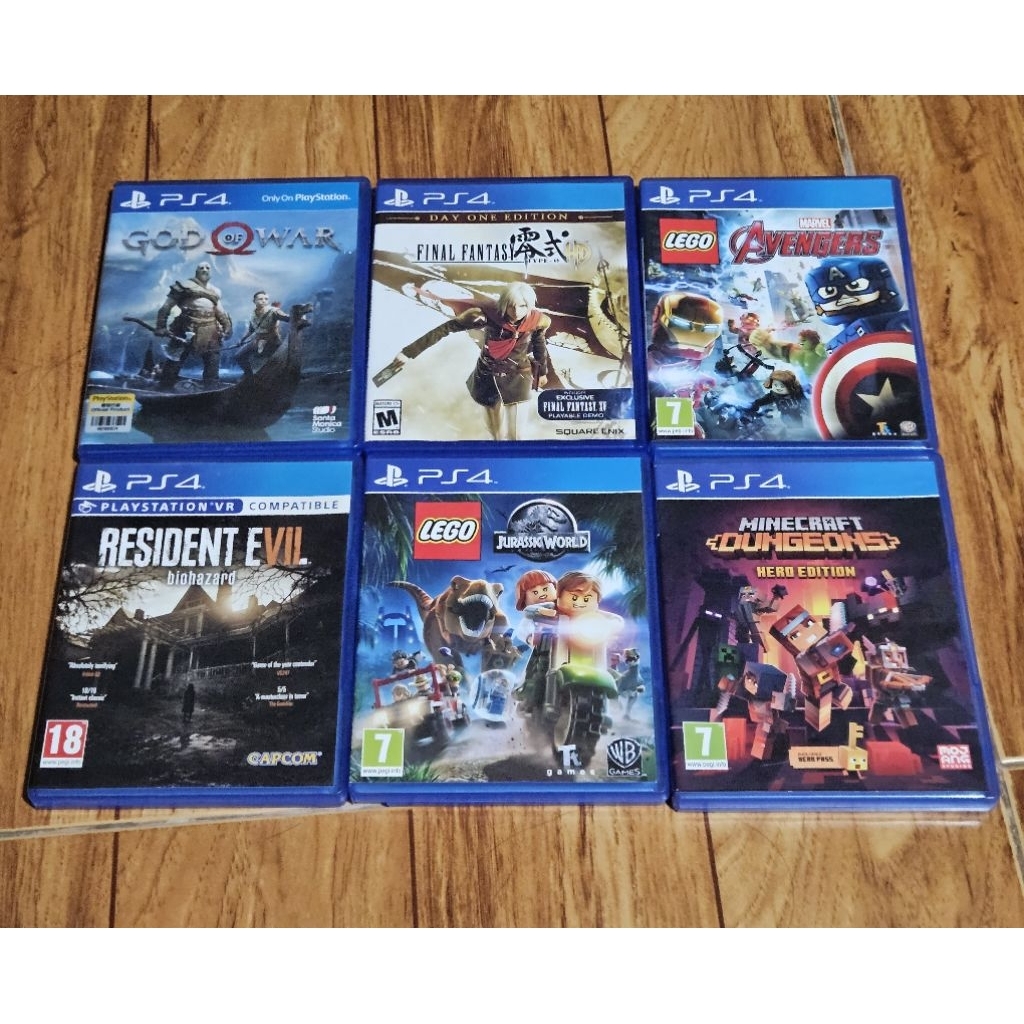 แผ่นเกมส์ PS4 (แผ่นมือ2)