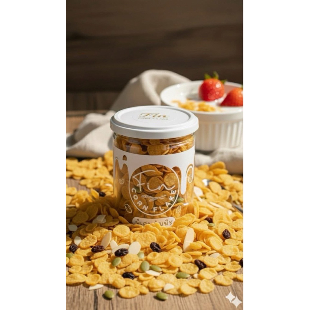 Fin Corn Flakes ฟินคอนเฟลกเคลือบคาราเมล