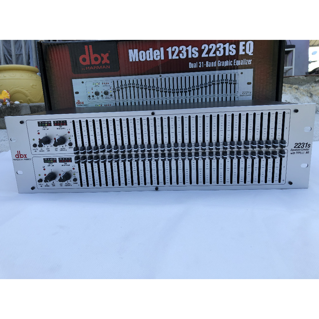 DBX 2231S equalizer เครื่องปรับแต่งเสียงมืออาชีพ