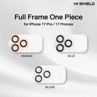 [ฟิล์มกล้อง iPhone 17Pro/17ProMax] HI-SHIELD กระจกกันรอยเลนส์กล้องพร้อมฐาน iPhone17 Full Frame One Piece