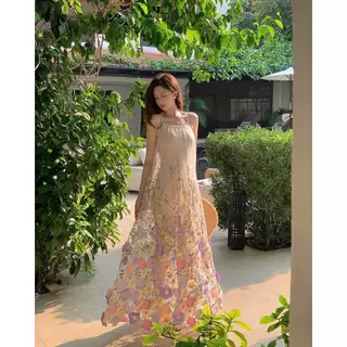 Mogwany พรี / Emir Daisy Dress ทรงสวย ใส่เที่ยว ใส่ออกงาน น่ารักมาก เก็บโค้ดหน้ากิจกรรม