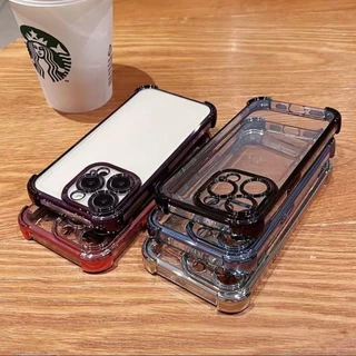 เคส 2in1 สำหรับ Realme Note80 Note60 60X C61 C63 ไล่โทนสีสวย กันกล้อง หรูหรา กากเพชร มุมกันกระแทก ฟรุ้งฟริ้ง EE