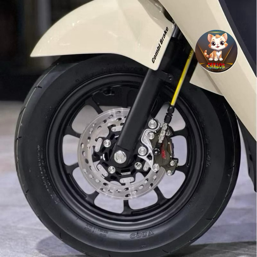 ยางVee Rubber GIORNOตรงรุ่น ล้อหน้า 100/90ขอบ12 -ล้อหลัง110/90ขอบ12 สำหรับGIORNO125+ จีออโน่ และรุ่น