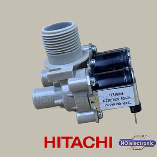 วาล์วน้ำเข้าเครื่องซักผ้า HITACHI 2ทางรุ่น:SF-95s,SF-95KJ,sf100’SF-105SS,SF-110LJ,sf-120 ,SF-130xw SF-140LJS, แท้