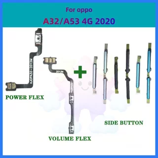 แพรปุ่มสวิตปิดเปิด ปุ่มเปิดปิด ปุ่มเปิดเสียง สําหรับ Oppo A32 A53 2020 4G