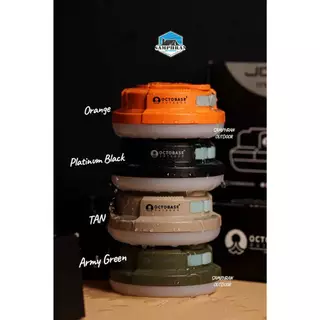 🛸 ส่งฟรี!! ส่งเร็ว พร้อมส่ง ของแท้ มีรับประกัน 🛸 Octobase LED Mini UFO ไฟแค้มป์ปิ้ง พกพาสะดวก แถมกระเป๋าจัดเก็บ